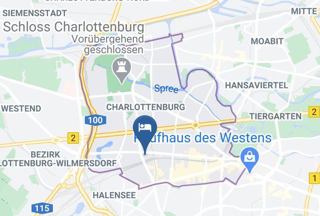 Stadt Berlin - City Pension Berlin Maps