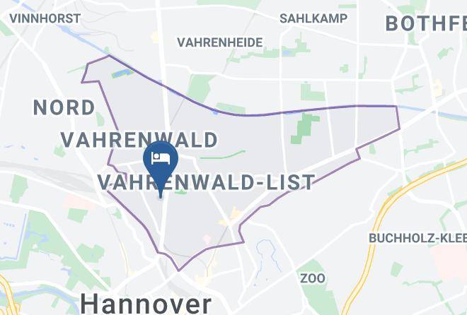 Stadt Hannover - City Pension Hannover Maps
