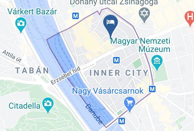 Budapest 5 Kerulet - City Pilvax Kft Maps