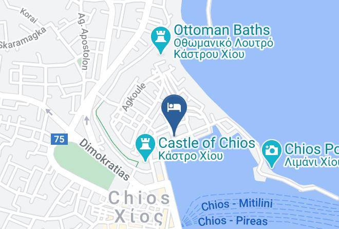 Khios - City Point Chios Maps