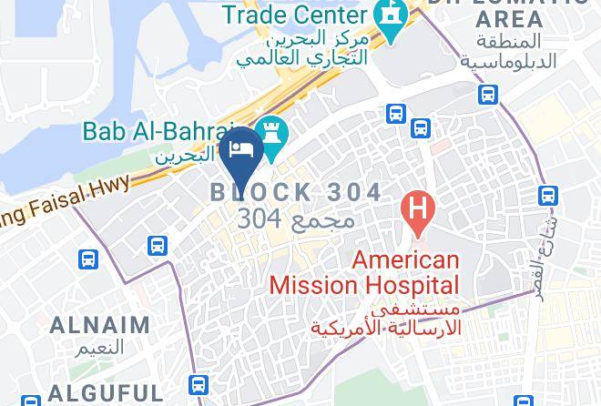 Manama - City Point Hotel Maps