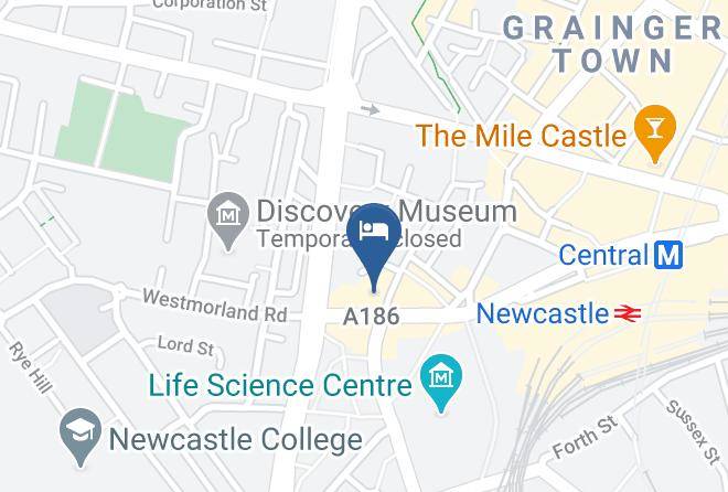 Newcastle Upon Tyne - City Quadrant Maps