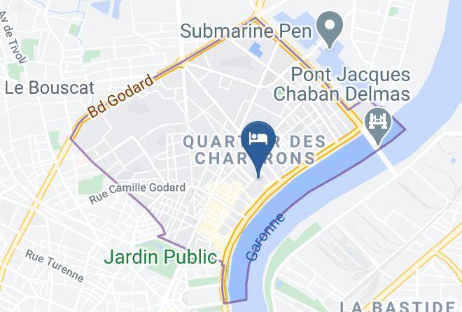 Gironde - City Residence Bordeaux Les Chartrons Maps