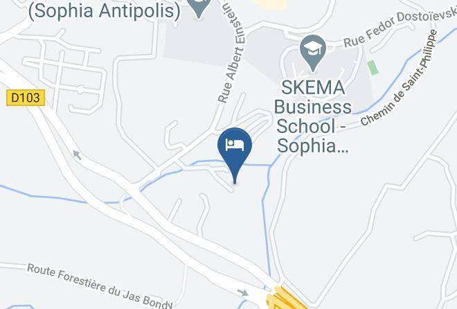 Maritime Alps - City Residence Sophia Antipolis Maps