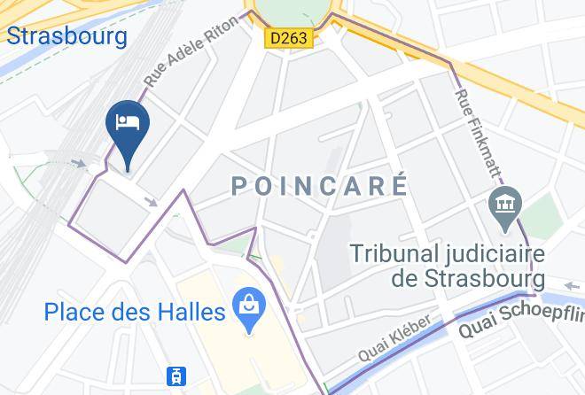 Bas Rhin - City Residence Strasbourg Maps
