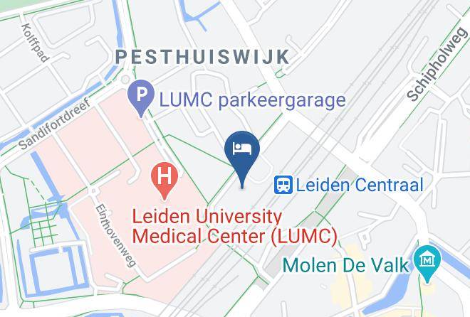 Fletcher Wellness Hotel Leiden Map