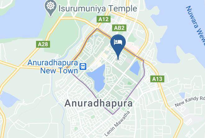 Anuradhapura - City Royal White Tourist Rest Maps