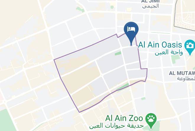Al Ain - City Seasons Hotel Al Ain Maps