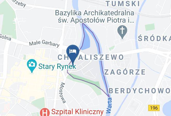 Poznan - City Solei Boutique Hotel Maps