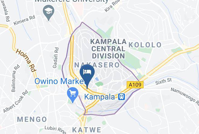 Kampala Cityncil - Hotel City Square Maps