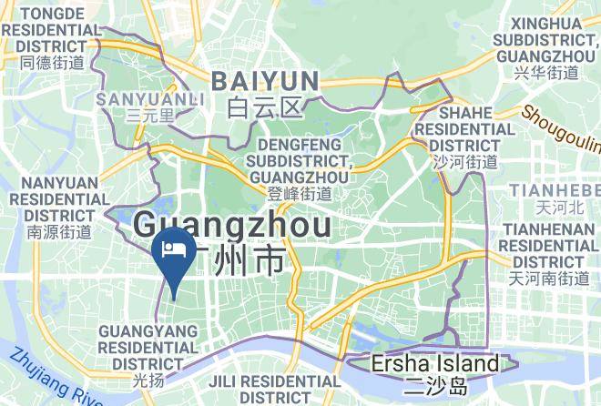 Guangzhou - City Star Chain Hotel Maps