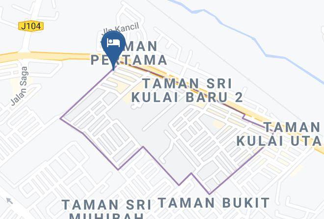 Kulai Jaya - City Star Hotel Maps