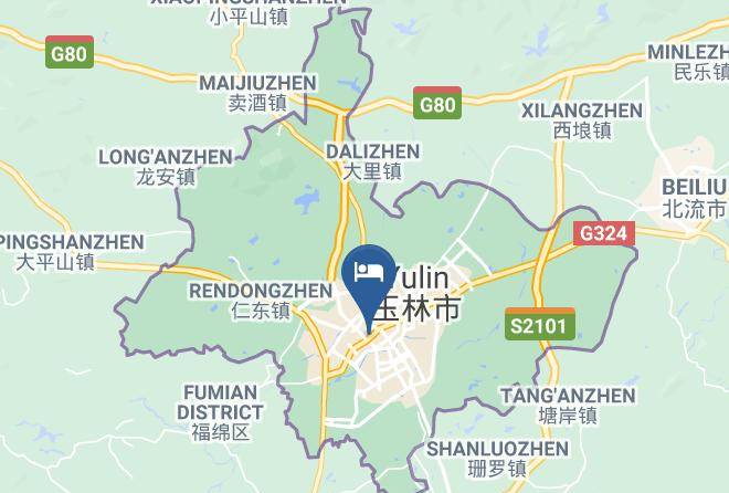 Yulin - City Star Hotel Maps