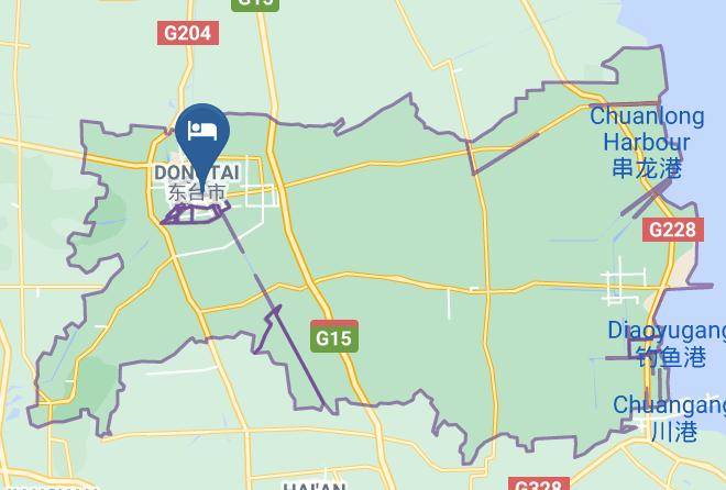 Yancheng - City Star Maps