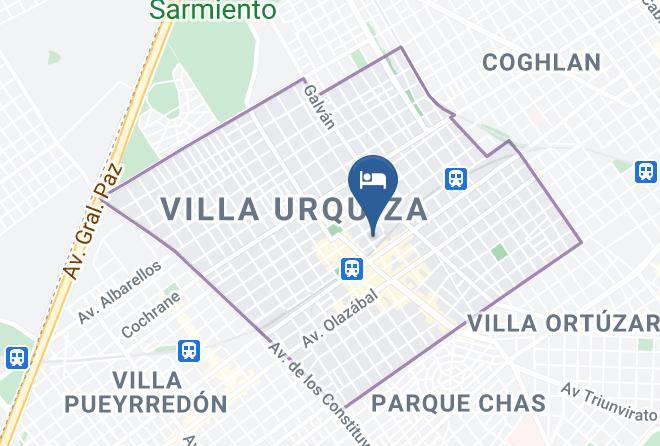 Buenos Aires - City Style Urquiza Trade Center Maps