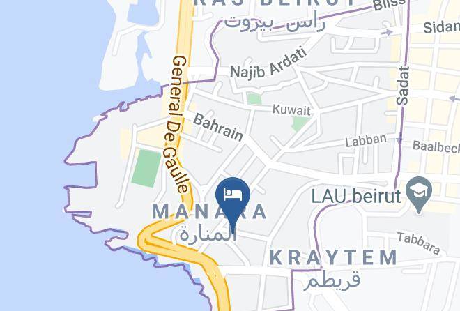 Beyrouth - City Suite Hotel Maps