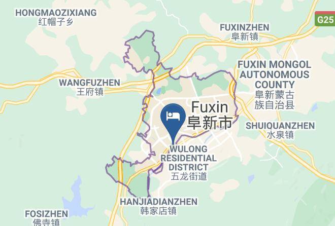 Fuxin - City Sunshine Hotel Maps