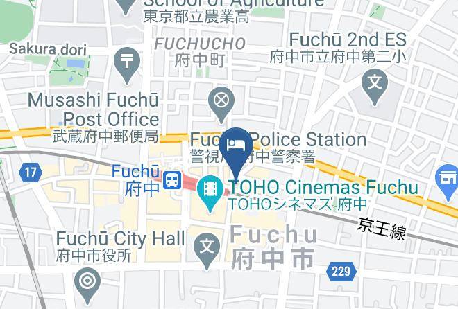 Fuchu City - City Tell Maps