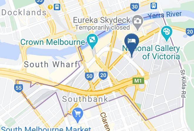 Melbourne - City Tempo Maps