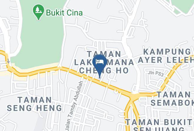Melaka Tengah - City Theme Hotel Melaka Maps