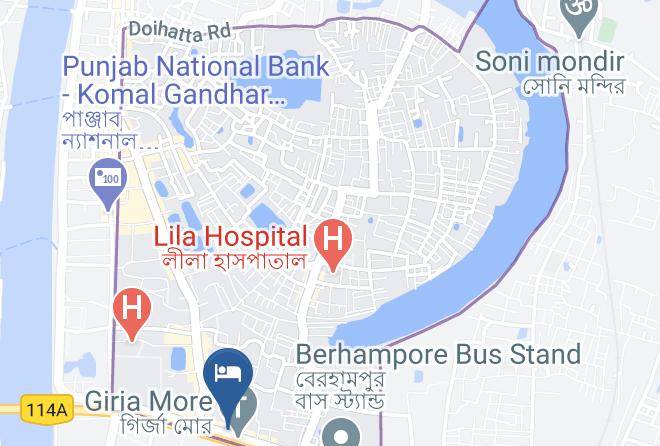 City Tower Hotel Map