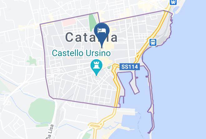 Catania - City View Maps