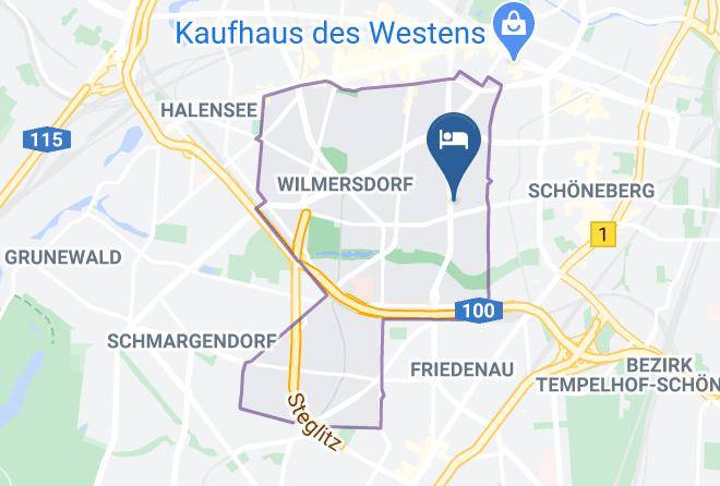 Stadt Berlin - City West 3 Berlinerstrasse Maps