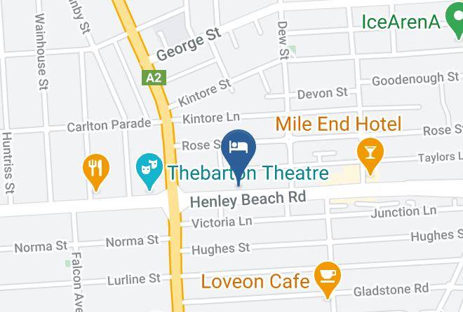 West Torrens - City West Motel Maps