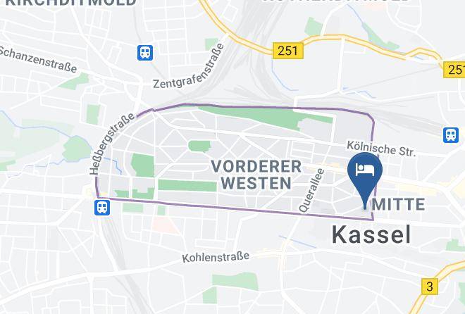 Kassel - City Arosa Hotelbetriebs Gmbh Maps