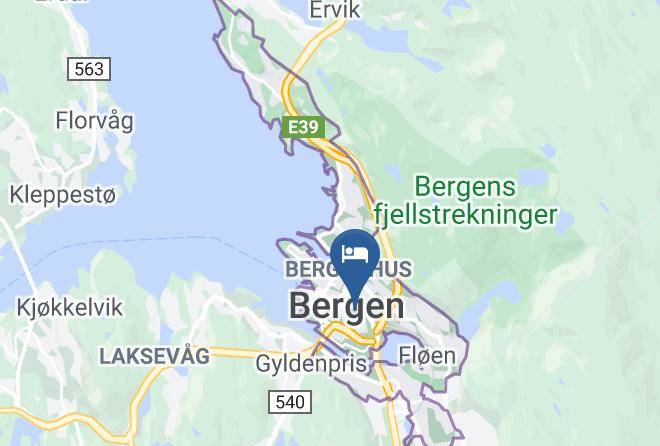 Citybox Bergen Map