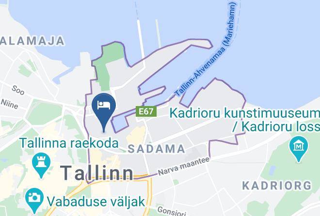 Tallinn - Citybox Tallinn Hotel Maps