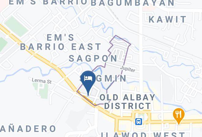 Citycorner Hotel Map