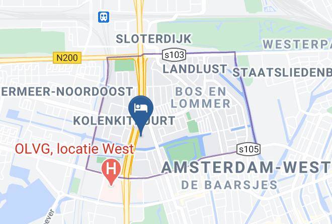 Amsterdam - Cityden Amsterdam West Maps