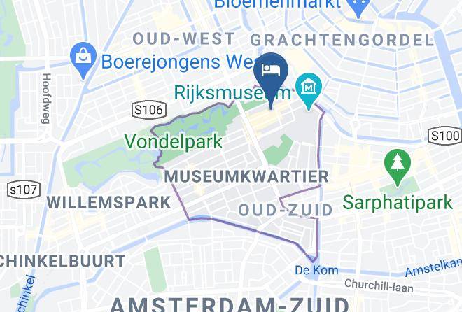 Amsterdam - Cityden Residences Museum District Maps