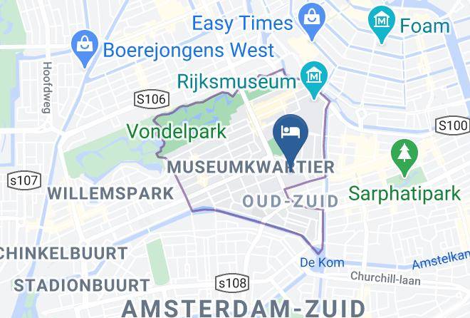 Amsterdam - Cityden Residences Museum Square Maps