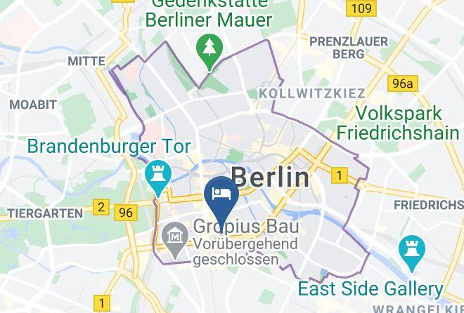 Stadt Berlin - Cityhotel Am Gendarmenmarkt Maps