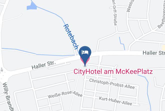 Schwabisch Hall - Cityhotel Am Mckeeplatz Maps