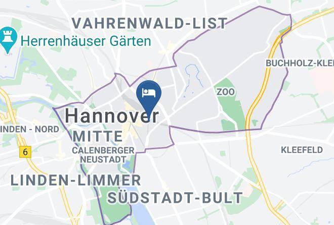 Stadt Hannover - Cityhotel Am Thielenplatz Smartcityhotel Maps