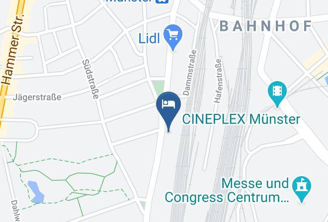 Munster - Cityhotel Amadeus Munster Maps