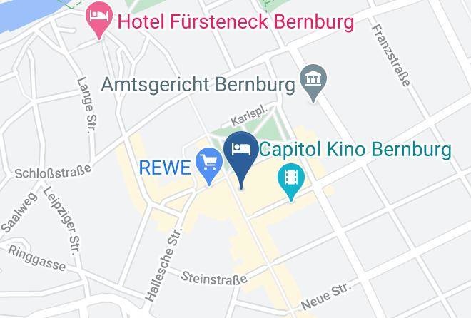 Salzlandkreis - Cityhotel Bernburg Maps