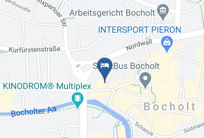 Borken - Cityhotel Bocholt Maps