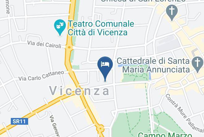 Vicenza - Cityhotel Cristina Vicenza Maps