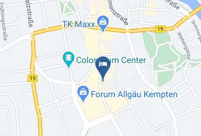 Kempten Allgau - Cityhotel Kempten Maps