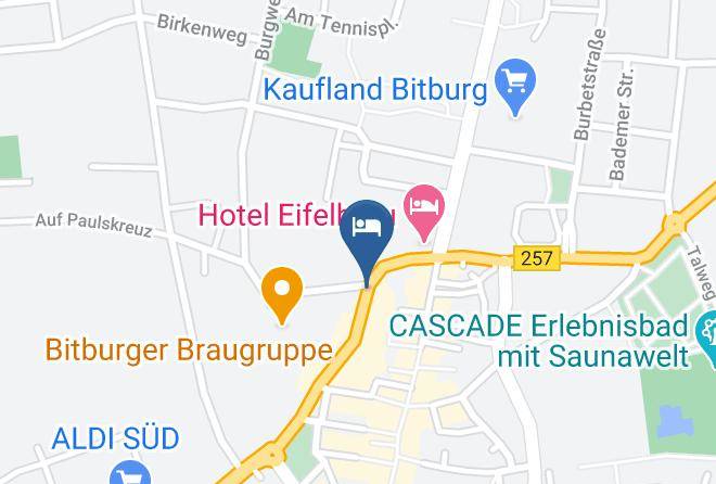 Bitburg Prum - City Hotel Loum Maps