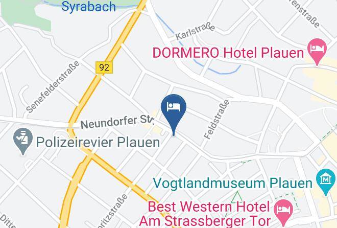 Vogtlandkreis - City Hotel Plauen Maps
