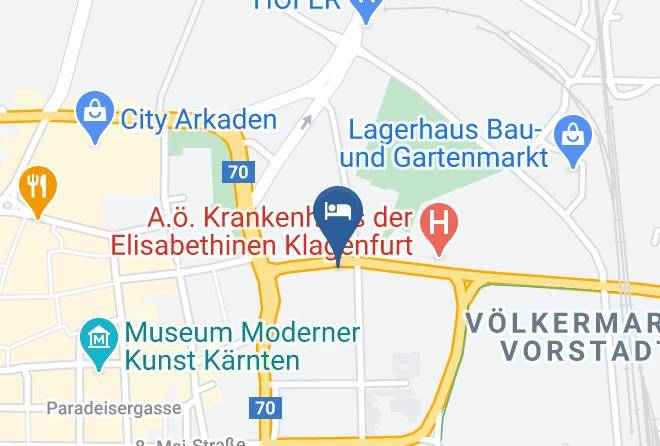 Klagenfurt - Cityhotel Ratheiser Maps