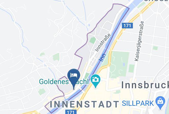 Innsbruck Stadt - Cityhotel Schwarzer Bar Innsbruck Maps
