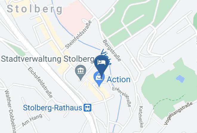 Aachen - City Hotel Stolberg Maps