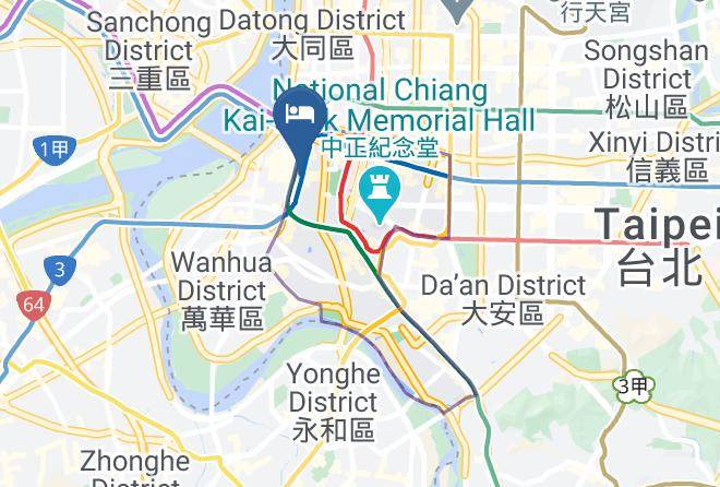 Zhongzheng District - Cityinn Hotel Plus Maps