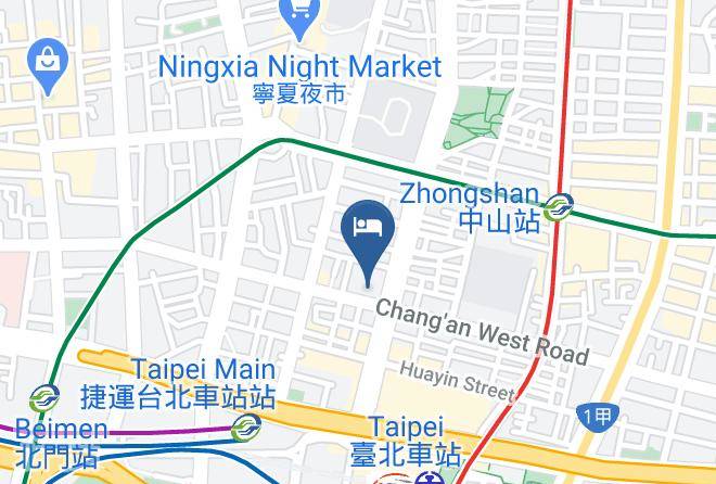 Datong District - Cityinn Hotel Taipei Station Branch Ii Maps